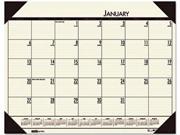 House of Doolittle EcoTones 100% Recycled Monthly Desk Pad Calendar HOD12443