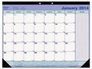 Blueline Monthly Desk Pad Calendar REDCA181731