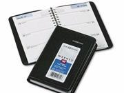 DayMinder Weekly Pocket Appointment Book with Telephone Address Section AAGG25000