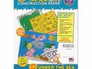 Roselle Vibrant Art Crafty Printed Construction Paper PAC02806