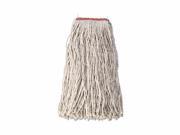 Rubbermaid Commercial Non Launderable Cotton Synthetic Cut End Wet Mop Heads RCPF51812WHI