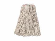 Rubbermaid Commercial Non Launderable Premium Cut End Cotton Wet Mop Heads RCPF11612