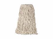 Rubbermaid Commercial Non Launderable Premium Cut End Cotton Wet Mop Heads RCPF11812