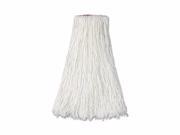 Rubbermaid Commercial Non Launderable Premium Cut End Rayon Mop Heads RCPF417WHI