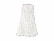 Rubbermaid Commercial Non Launderable Premium Cut End Rayon Mop Heads RCPF416WHI