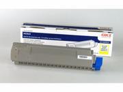 OKI MC860 MFP YELLOW TONER - 10K - 44059213 OKI MC860 MFP YELLOW TONER - 10K - 44059213