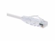 1ft White Cat6 ClearFit Patch Cable 10242
