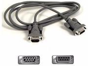 Serial Extension Cable DB9M DB9F 6 ft F2N209 06 T