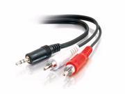 6FT. 3.5MM STEREO MALE TO RCA MALE Y CBL 40423