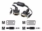 Belkin 10ft VGA monitor cable3.5mm audio F3X1982 10