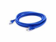 AddOn 100ft Cat6A Blue UTP Patch Cable ADD 100FCAT6A BLUE