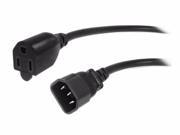 1FT POWER CORD 5 15R C 14 10A 125V 0681 1