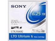 Sony LTO6 2.5TB 6.25TB Cartridgeq LTX2500G