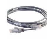 C2G 1FT CAT6 SNAGLESS UNSHIELDED UTP SLIM ETHERNET NETWORK PATCH CABLE GRAY PATCH CABLE 1 FT GRAY