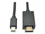 Tripp Lite 6Ft Mini Displayport To Hd Adapter Converter Cable Mdp To Hd 1920 X 1080 M M 6 Video Cable Displayport Hdmi 6 Ft P586 006 Hdmi