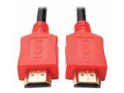 Tripp Lite 10Ft High Speed Hdmi Cable Digital A V 4K X 2K Uhd M M Red 10 Hdmi Cable 10 Ft P568 010 Rd