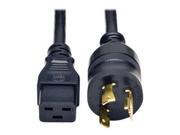 TRIPP LITE 12FT POWER CORD CABLE L6 30P TO C19 HEAVY DUTY 20A 12AWG 12 POWER CABLE 12 FT P040 012 P30