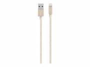 BELKIN MIXIT LIGHTNING TO USB CABLE IPAD IPHONE IPOD CHARGING DATA CABLE LIGHTNING USB 2.0 6 IN F8J144BT06INGLD