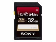 SONY SF 32UX2 FLASH MEMORY CARD 32 GB SDHC UHS I SF32UX2 TQ