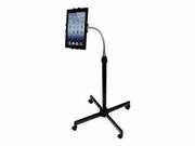 CTA HEIGHT ADJUSTABLE GOOSENECK STAND WITH CASTERS STAND PAD UAFS