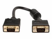 TRIPP LITE 1FT VGA COAX MONITOR CABLE WITH RGB HIGH RESOLUTION HD15 M M 1 VGA CABLE 1 FT P502 001