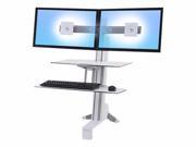 ERGOTRON WORKFIT S DUAL WITH WORKSURFACE STAND 33 349 211
