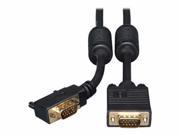 TRIPP LITE 3FT VGA COAX MONITOR CABLE WITH RGB HIGH RESOLUTION RIGHT ANLGE HD15 M M 3 VGA CABLE 3 FT P502 003 RA