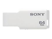 SONY MICRO VAULT USM M SERIES USB FLASH DRIVE 64 GB USM64GM W