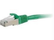 C2g C2g 7ft Cat6 Snagless Shielded stp Network Patch Cable Green 831
