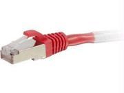 C2g C2g 35ft Cat6 Snagless Shielded stp Network Patch Cable Red 858