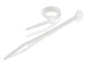 C2g 4in Cable Ties White 100pk 43032