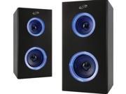 ILIVE ISB2006B Dual Bluetooth R Speakers with LEDs
