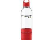 SYLVANIA SP650 RED Water Bottle with Integrated Bluetooth R Speaker Red