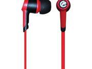 Hype Earbuds with Microphone Red EKU HYP RD