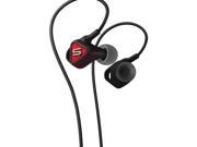 Pulse Reverse Fit In Ear Headphones with Microphone Red 81970462