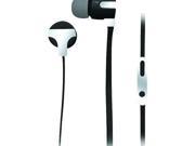 NAXA NE 939 SILVER ASTRA Isolation Stereo Earphones with Microphone Silver