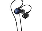 Pulse Reverse Fit In Ear Headphones with Microphone Blue 81970461