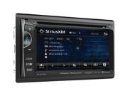 6.2 Incite Double DIN In Dash LCD Touchscreen DVD Receiver with Bluetooth R SiriusXM R Ready PD 621XB