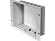 Peerless AV Recessed Cable Managementand Power Storage Accessory Box With Surge Protected Du