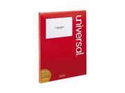 Universal White Labels UNV80206