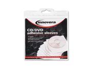 Innovera Adhesive CD DVD Holders IVR39402