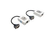 Tripp Lite VGA Audio over Cat5 Cat6 Video Extender Transmitter Receiver EDID USB 300ft