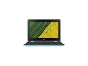 Acer Spin 1 SP111 31 C62Y 11.6 inch Intel Celeron N3450 1.1GHz 4GB DDR3L 500GB HDD USB3.0 Windows 10 Home Notebook Turquoise NX.GL5AA.001;SP111 31 C62Y