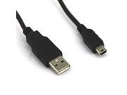 VCOM CU215 6FEET 6ft USB 2.0 Type A Male to Mini USB Type B Male Cable Black CU215 6FEET