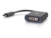 C2G 29483 Usb C To Dvi D Video Adapter Converter External Video Adapter Usb Type C Dvi Black