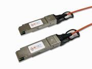 Arista AOC Q Q 40G 1M Compatible 40GBASE AOC QSFP Active Optical Cable Assembly 850nm 1 meter w DOM Multi mode