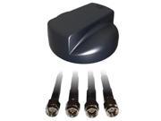 Panorama Antennas XK IN1965 Lp Mimo 2G 3G 4G 2.4 5.8 Gps Black Cable