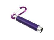 Demarkt® 3 IN 1 Laser Pointer LED UV Flashlight Torch Keychain Purple