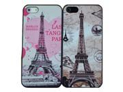 Demarkt® iPhone 4 Case Silicone Case Protective iPhone 4 4s Case Paris Eiffel Tower Collage A2