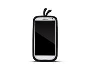 Demarkt® Cute Chicken Silicone Rubber Gel Soft Skin Case Cover for Samsung i9300 Black
